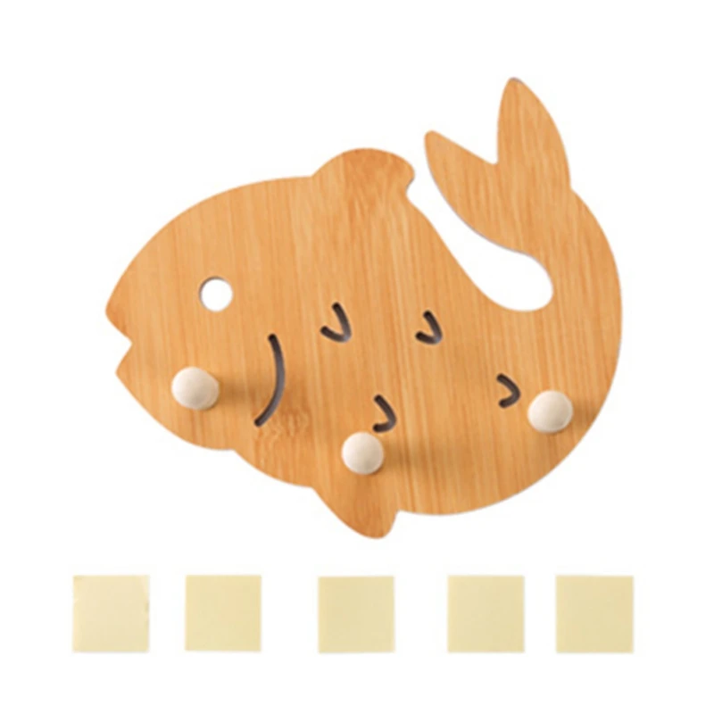 A Multifunction Wood Wall Hook Door Mounted Holder Rack Shelf/Coat Hat Clothes Key Hanger Storage Racks Home Garden Supplies - Цвет: A
