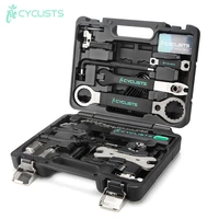 cyclists ct k01 bike multi function tool case professional maintenance box 18 in 1 combination suit iamok bicycle repair tools
