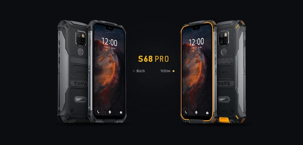 DOOGEE S68 Pro IP68 водонепроницаемый прочный телефон 6 ГБ+ 128 Гб FHD+ смартфон 21MP AI Triple 6300 мАч камера мобильный телефон NFC