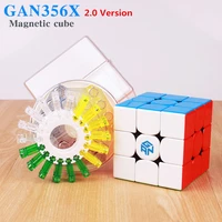 gan 356 x v2 magnetic magic cubes 3x3x3 profissional gan 356x v2 speed magnets puzzle cube gan356 cubo magico gan cube