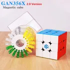 GAN 356 X V2 магнитные Волшебные кубики 3x3x3 профессиональный Gan 356X V2 магнитные скоростные Магнитные Головоломки gan356 кубик волшебный кубик Гань