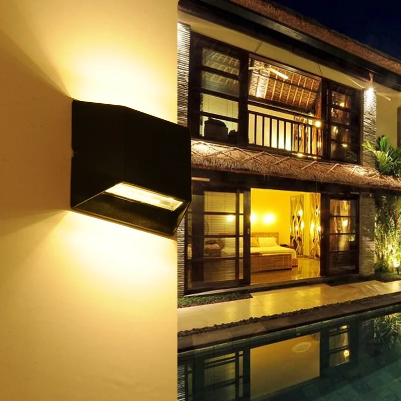 Наружное освещение настенные лампы 10 Вт водонепроницаемые алюминиевые Rohs CE