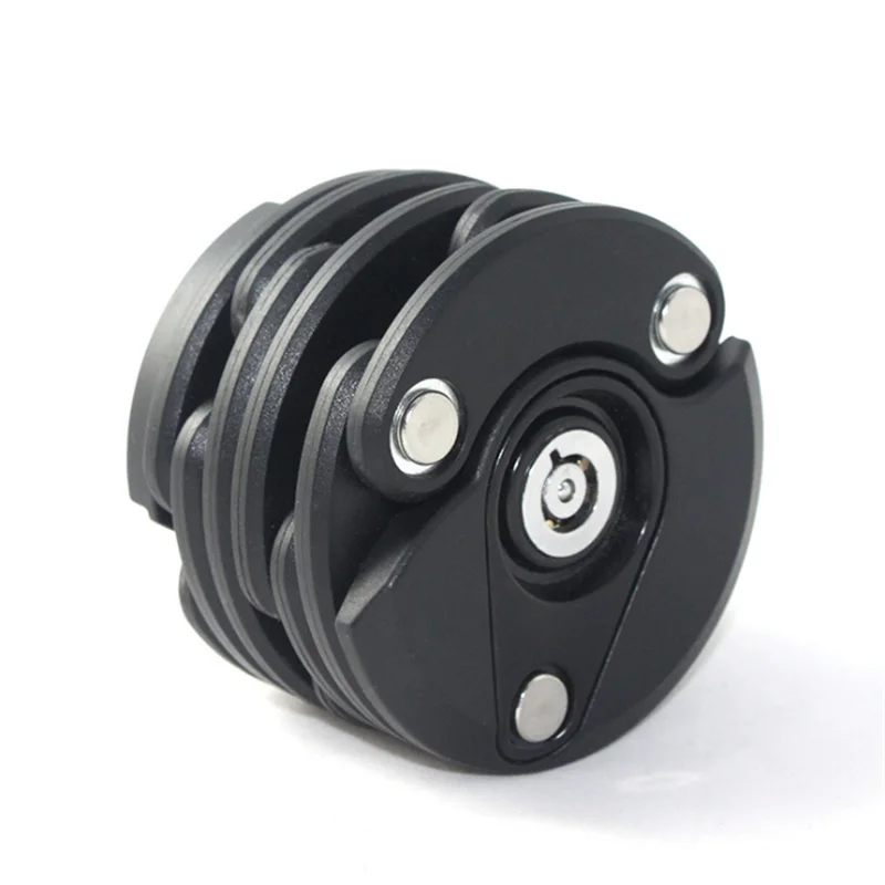 

Password Bike Bicycle Lock Foldable Lock With 3 Keys Bike Chain Lock Alloy Anti-Theft Bicycle Folding Lock Mount Bracket