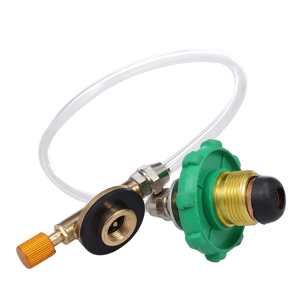 Открытый кемпинг газовая плита пропан Refill адаптер плоская муфта для