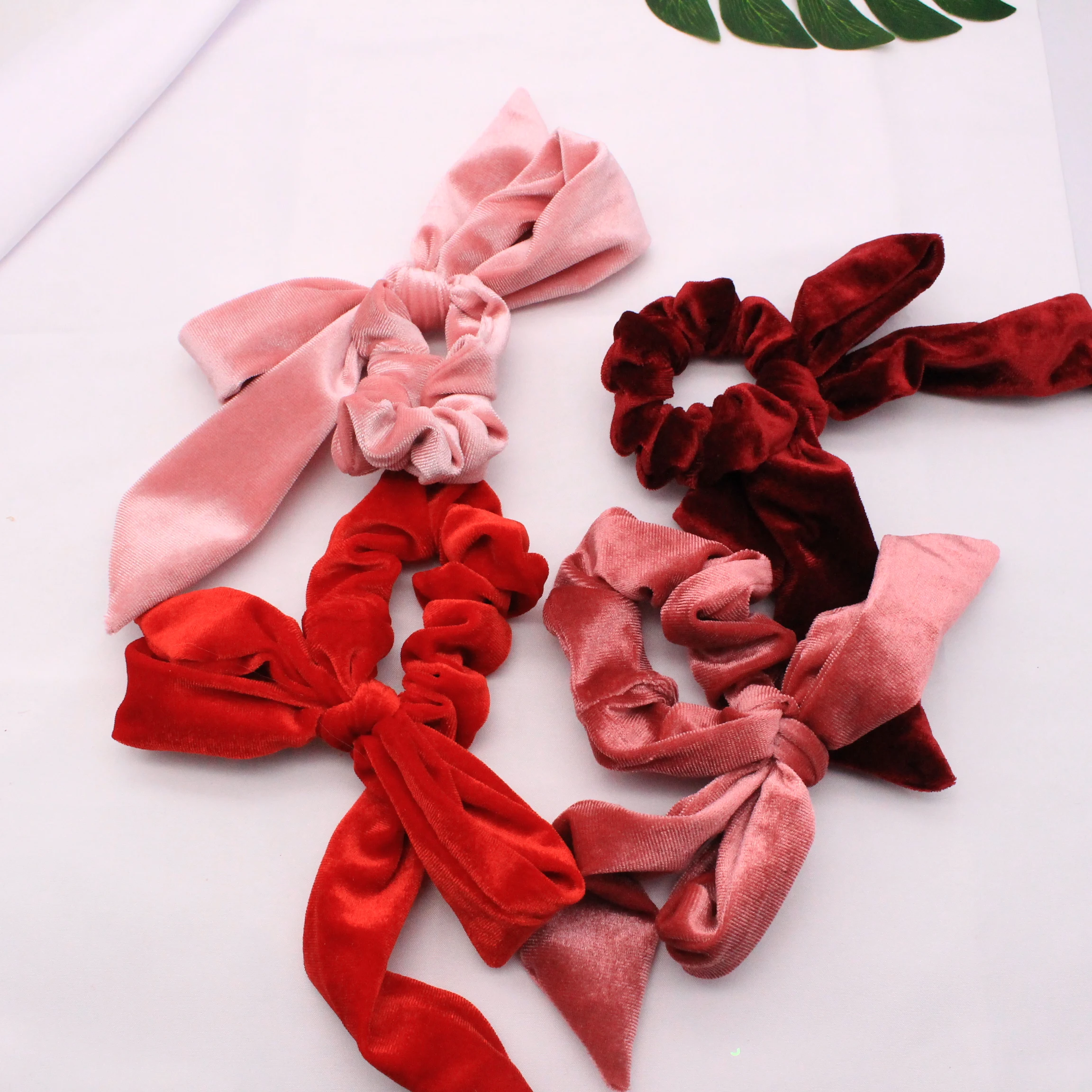 Корейская версия бант кольцо для волос Веревка бархатная темпераментная милая