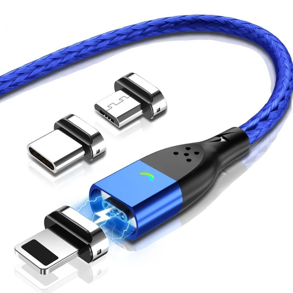 

Магнитный кабель типа C, Магнитный зарядный кабель Micro USB, Магнитный зарядный кабель для xiaomi, samsung, iphone, магнитные кабели