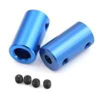 2size aluminum alloy coupling bore 3d printers parts blue flexible shaft coupler screw part for stepper motor accessories 5 8mm