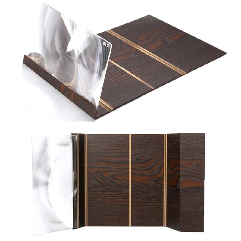 Усилитель экрана HD 3D увеличитель телефона лупа со складным держателем усилитель