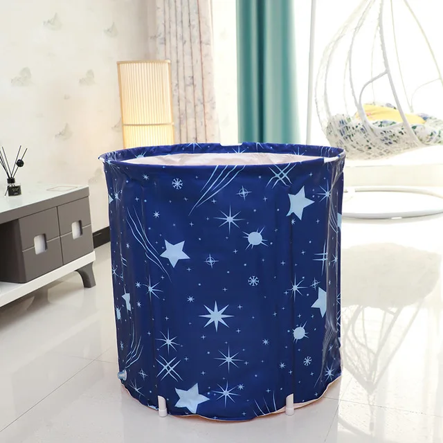 portable bathtub folding bath bucket thicken shower barrel large adult tub baby swimming pool insulation family bathroom spa tub free global shipping