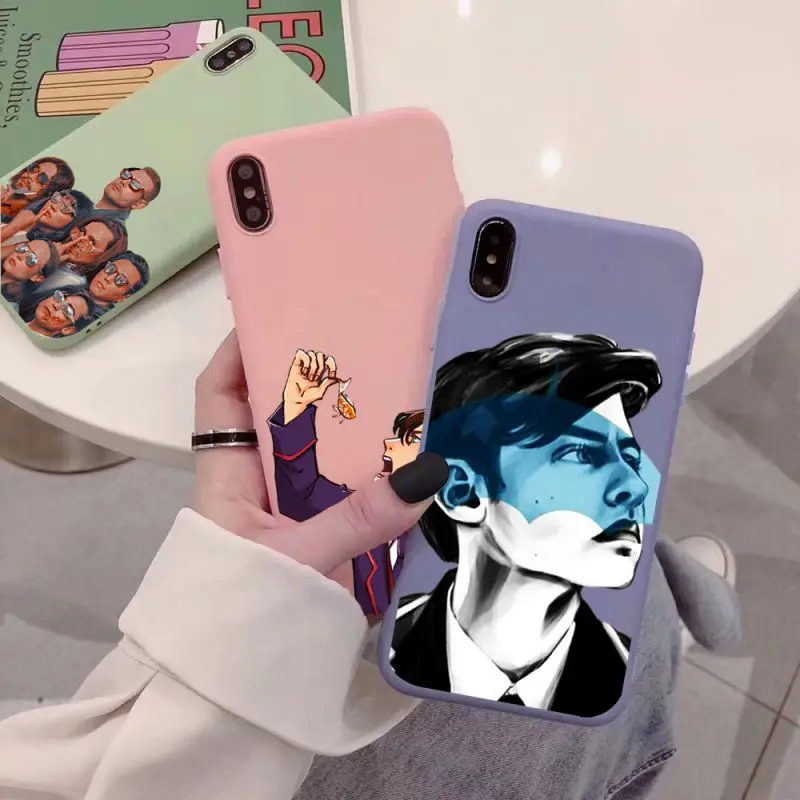 

The Umbrella Academy Soft Silicone phone Case for iphone 13 11 12 Pro Max XS XR 8 7 6 6s Plus Cover Coque