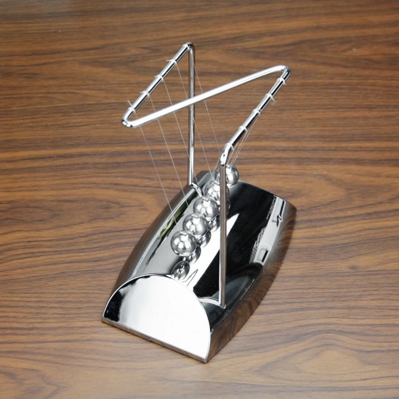 

High-end Scientific Physics Toy Newton's Cradle Balance Ball Pendulum Ball Fingertip Toy Desktop Decoration Anti-stress