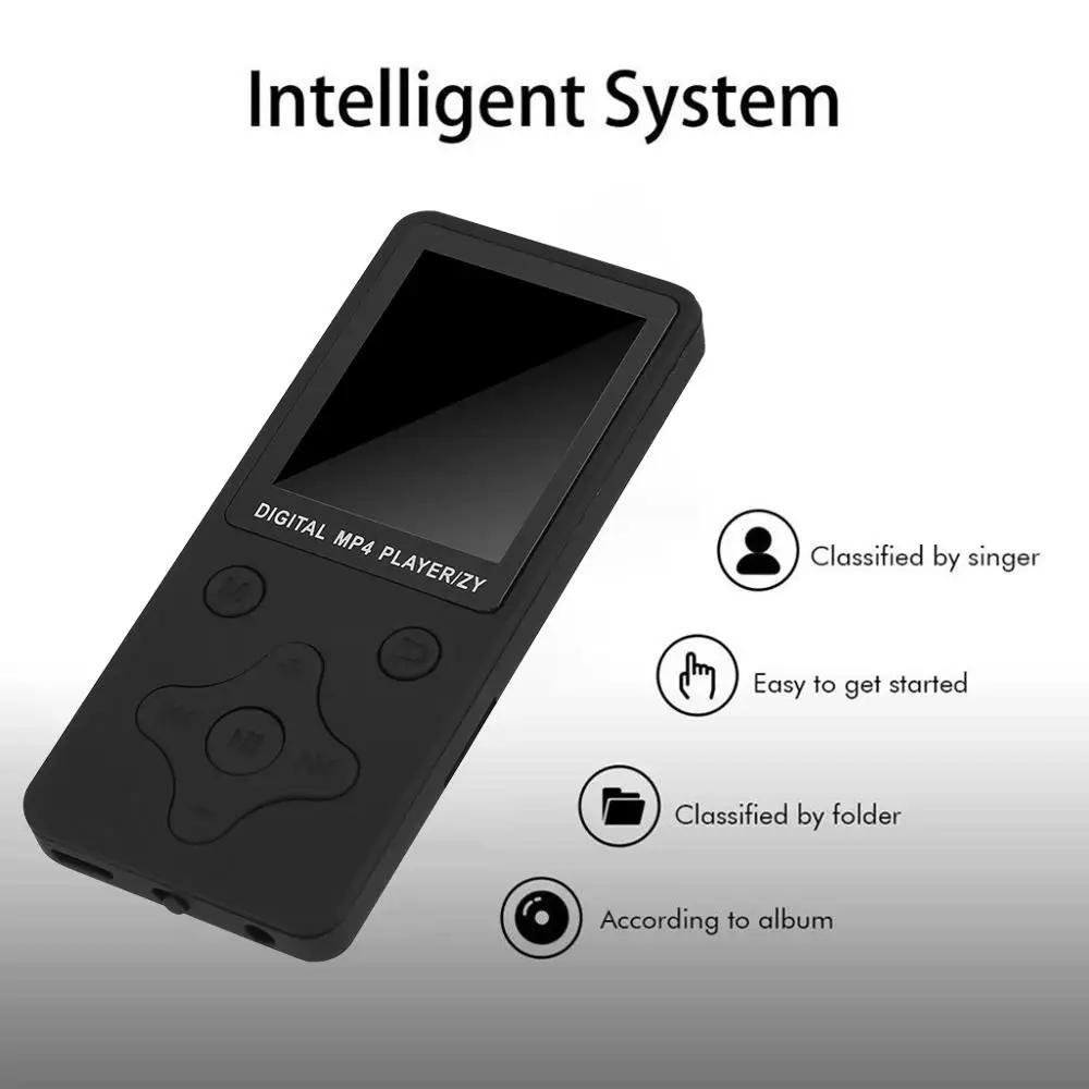 Портативный bluetooth MP3 MP4 плеер с цветным экраном FM радио видеоигры воспроизведение