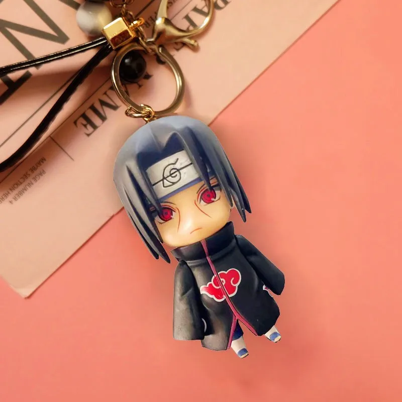 

Экшн Uchiha Itachi фигурка кулон игрушки Аниме Наруто Акацуки Итачи 10 см сумка кулоны кукла брелок коллекционные вещи подарок для детей