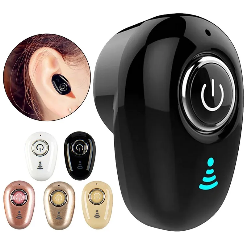 Миниатюрные наушники Bluetooth беспроводные внутриканальные невидимые вкладыши