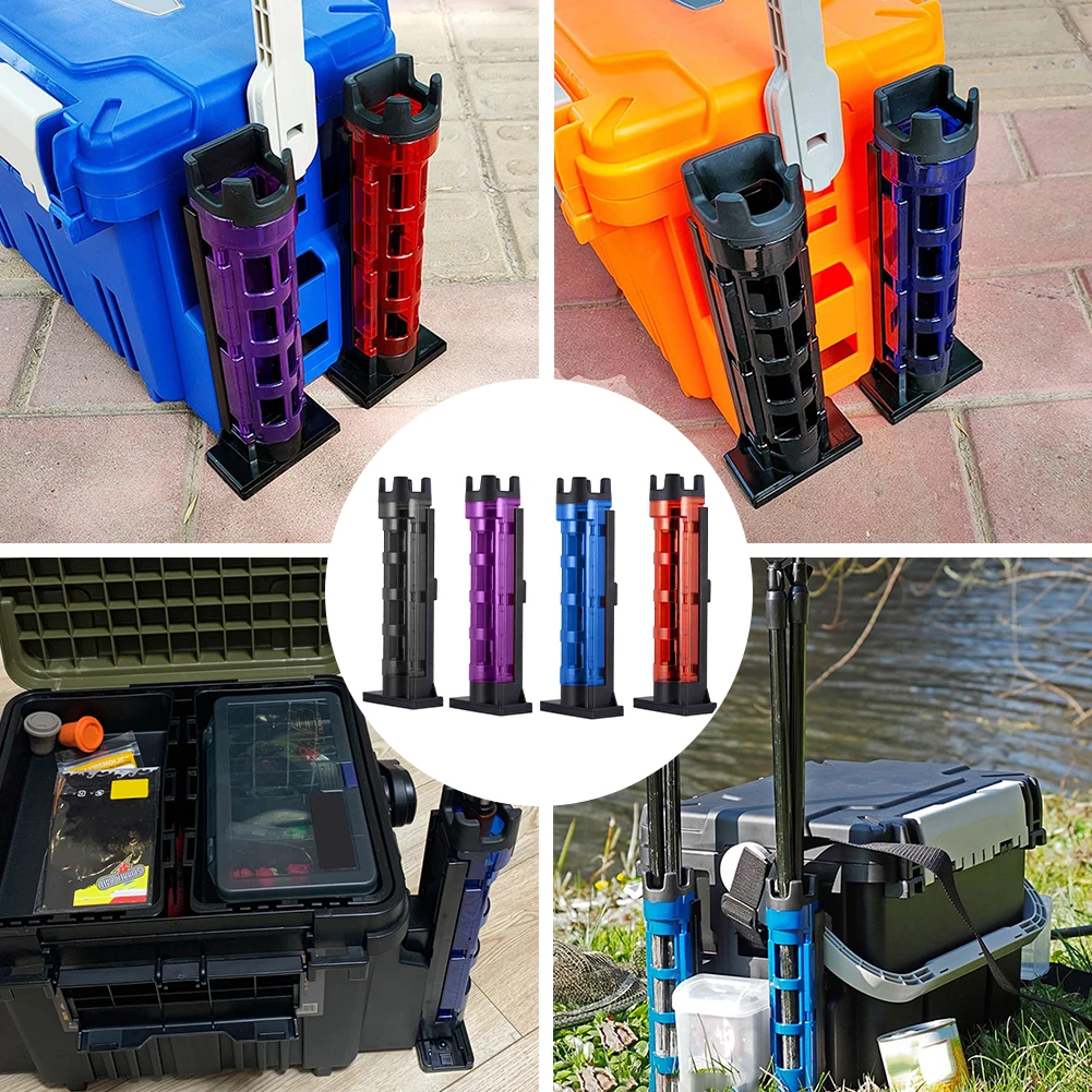Fishing Rod Holder Raft Fishing Barrel Accessories Vertical Inserting Device for MEIHO Box Fishing Tackle Pesca Iscas Accessory
