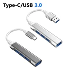 Разветвитель USB Type-C на 4 порта, 3,0 дюйма, OTG