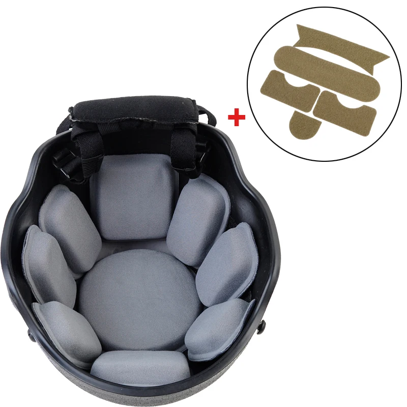 ФМА Тактический защитный коврик для CP шлем замена колодок Подвеска набор мягкой