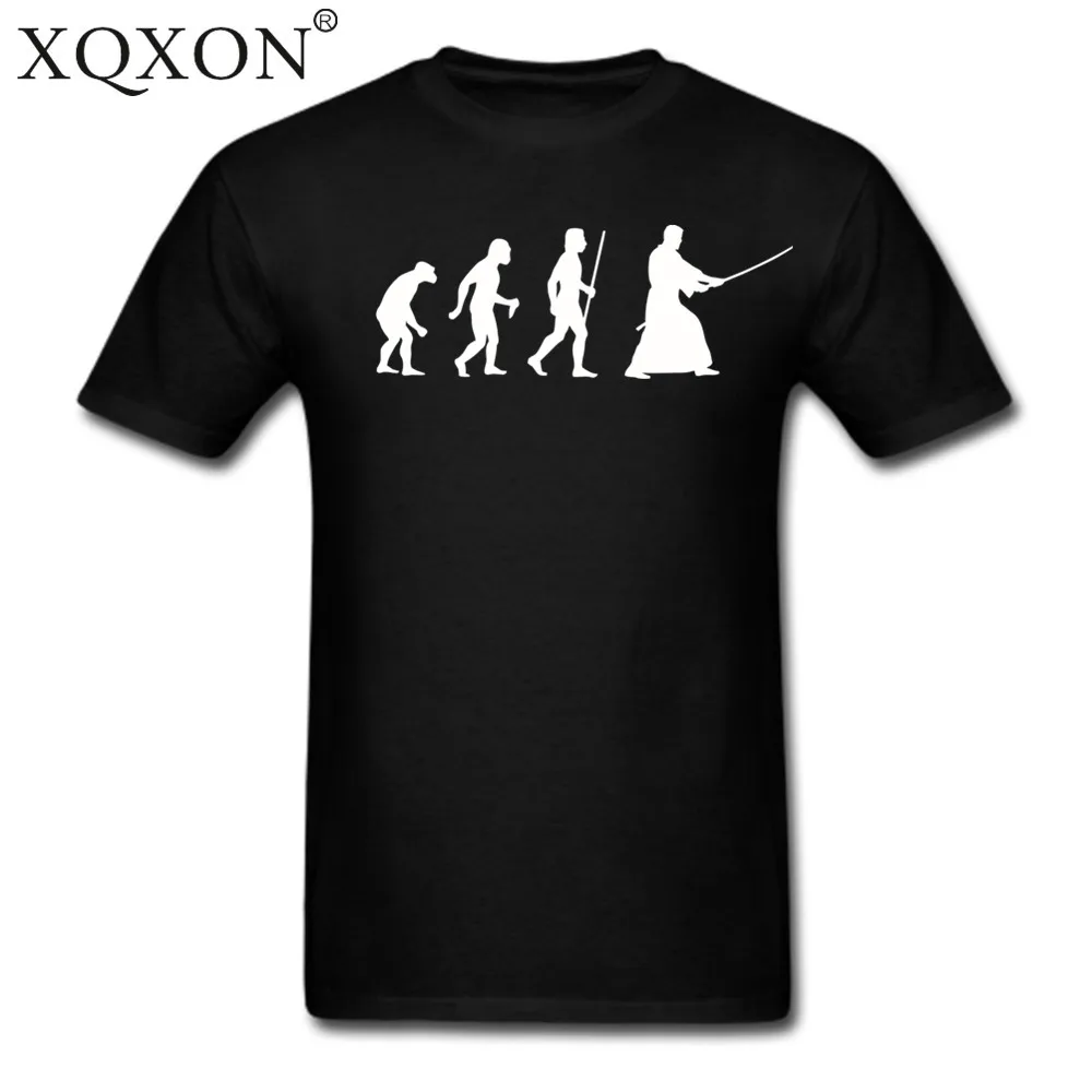 

New 2022 new summer cotton casual man t-shirt Evolution of Kendo High-quality men t shirt tops D93