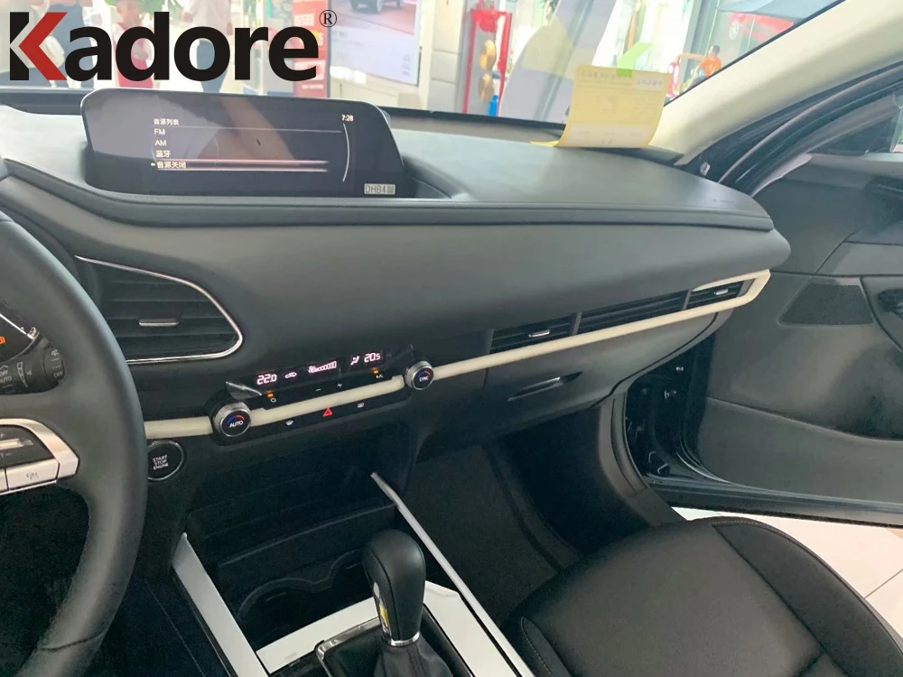

Наклейки из углеродного волокна для Mazda CX30, CX-30, 2020, 2021