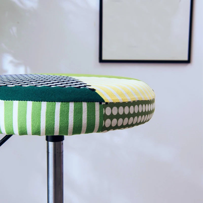 Круглая накидка на стул из спандекса с защитой от грязи чехлы барстуные лья для