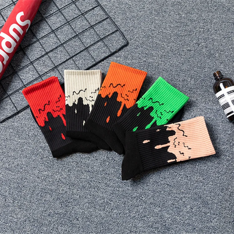 3 пары/коробка мужские и женские хлопковые носки