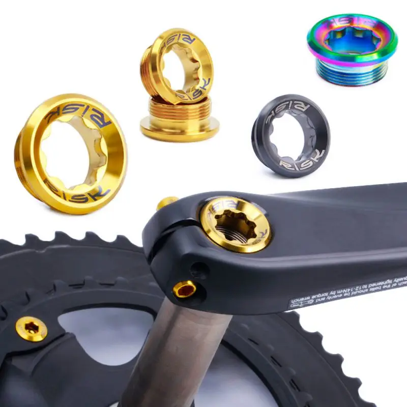 Велосипед из титанового сплава крышка шатуна шоссейный велосипед MTB Звездочка BB