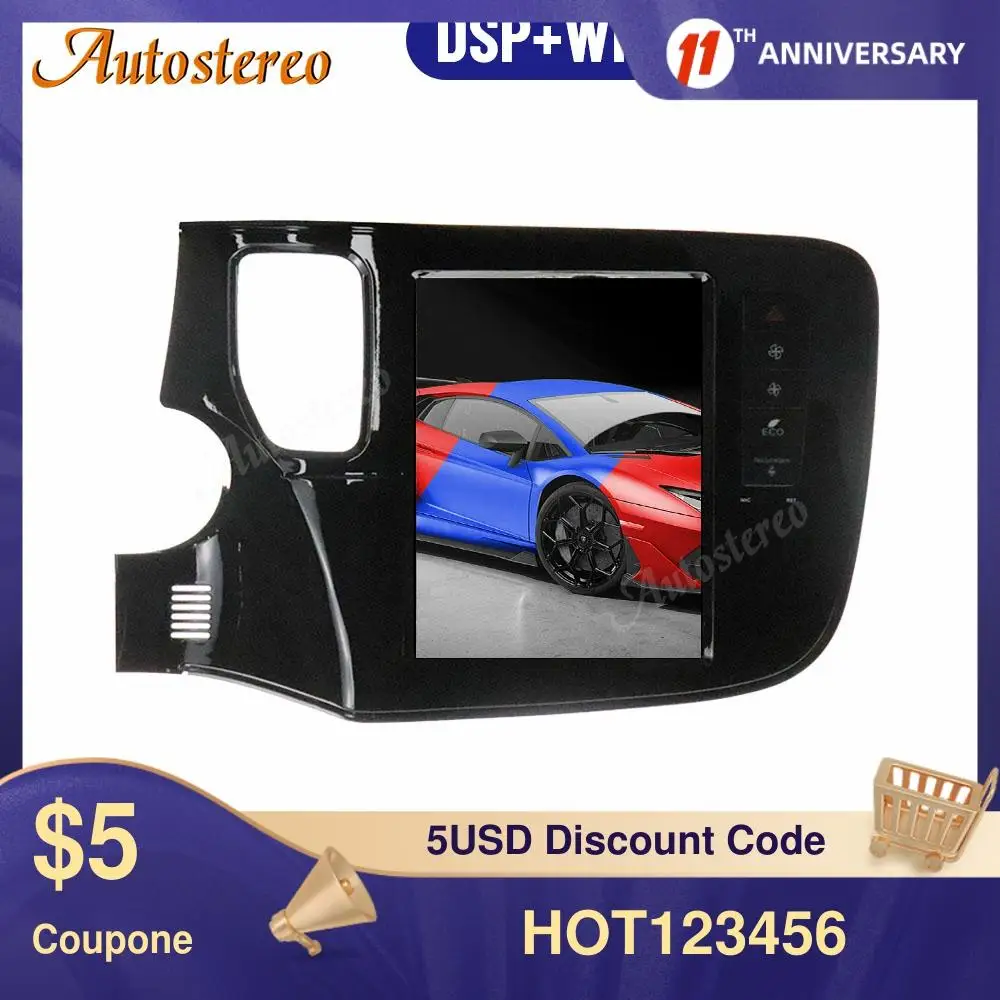 

128GB Android 9.0 For MITSUBISHI outlander 2014+ Car Radio GPS Navigation Car Auto Radio Tape Recorder Multimedia Player Carplay