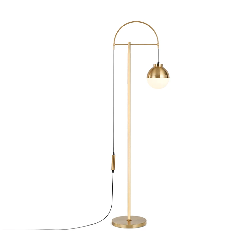 

Modern Gold Lamp Nordic floor lamp living room Ins bedroom postmodern E27 standing lighting for living room bedroom