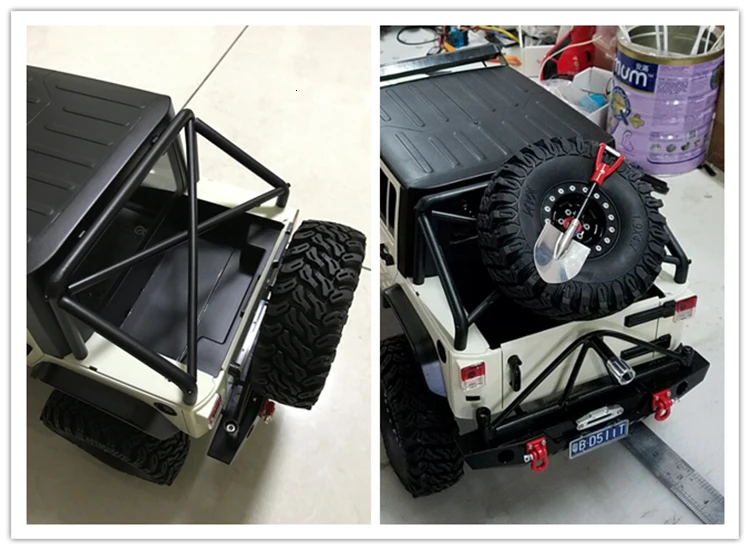 GWOLVES Racing 1/10 CNC все алюминиевые и углеродные 313 мм Колесная база Wrangler рама осевая SCX10 быстрая