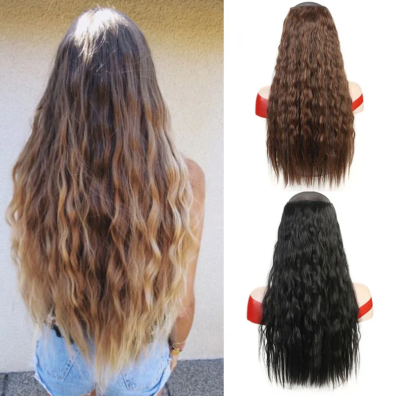 AILIADE африканская длинная кудрявая заколка Taco Curl с 5 картами высокая температура