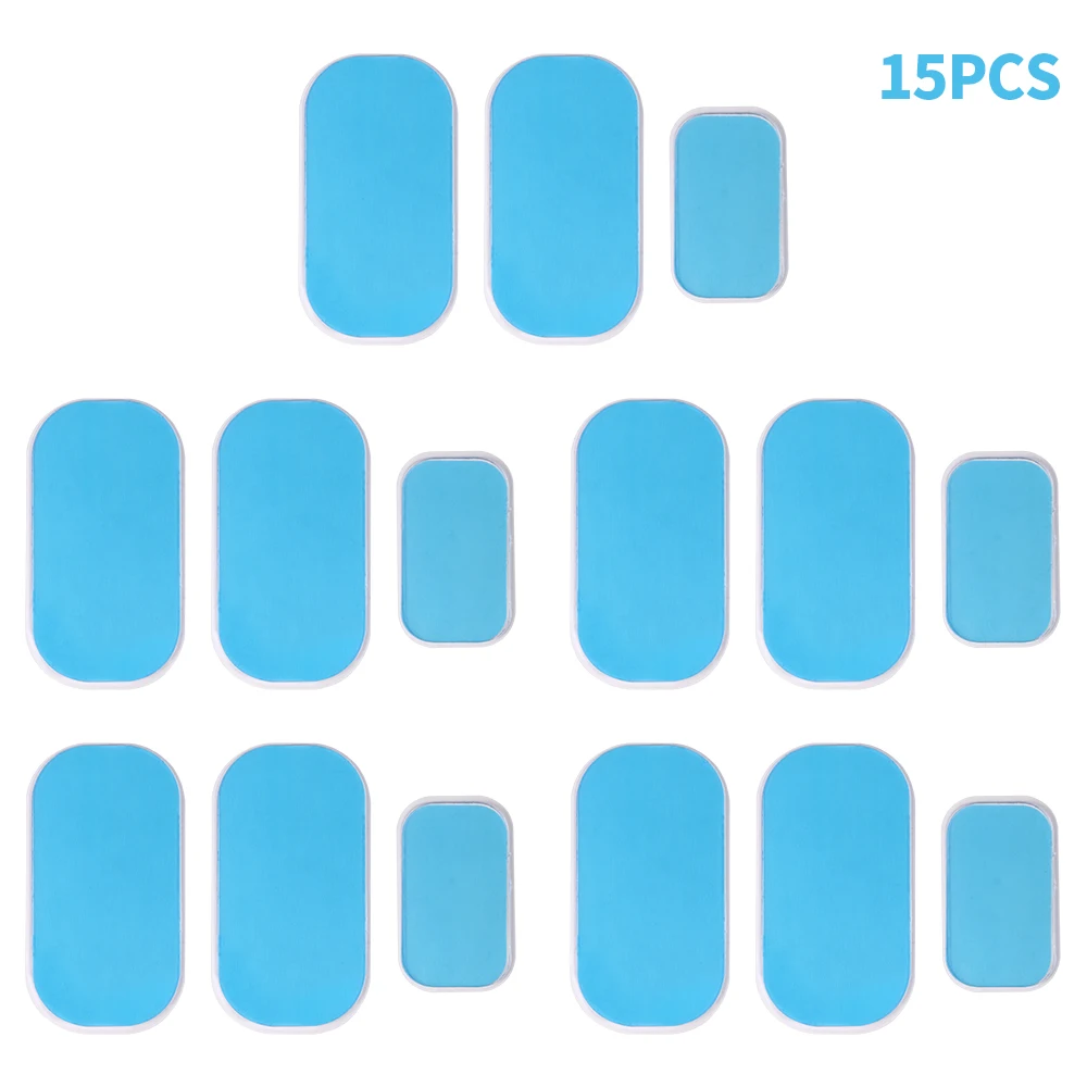 

6Pcs/15Pcs Replacement Gel Pads For EMS Trainer Weight Loss Abdominal Muscle Stimulator Exerciser Replacement Massage Gel
