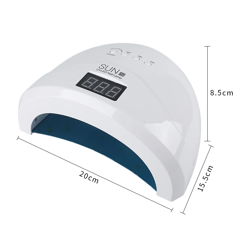 Curing Quickly Fingernail Led Lamp 30pcs bead For Manicure Drying Sensor Nail Dryer Dual hand Polish nail art Tool | Красота и