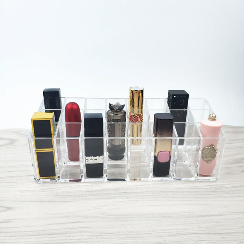Новое поступление модный прозрачный органайзер для губ акриловый Органайзер