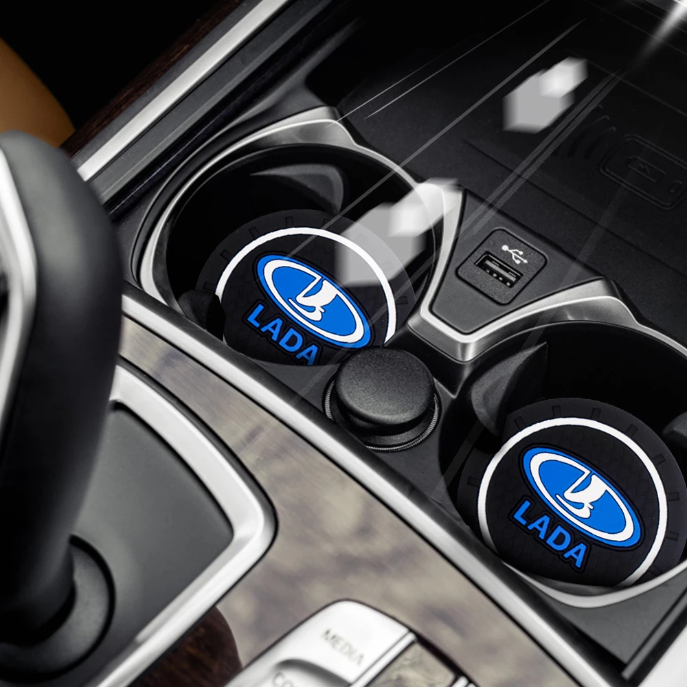

1pcs Vehicle Water Cup Holder Pad Car Cup Anti Slip for lada VESTA niva kalina priora granta largus Car Interior Accessories