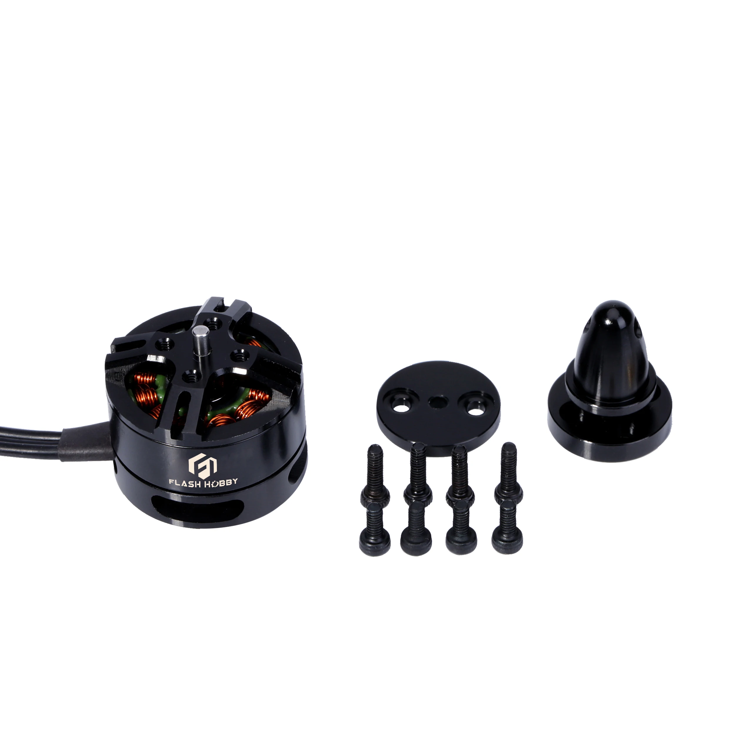 Бесщеточный двигатель Flashhobby BE1806 1806 1400KV 2300KV 2700KV для РУ мультивинтового самолета FPV