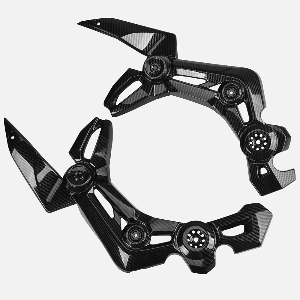 Карбоновая Передняя Боковая Отделка корпуса рамы обтекатель панели защита