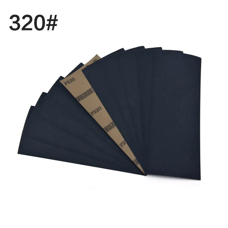 48 шт./компл. влажная наждачная бумага для полировки древесных пластмасс 320 ~ 100000