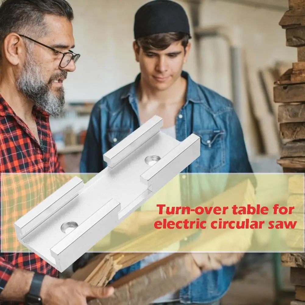 Алюминиевый Т-образный коннектор для деревообработки приспособление фрезерного