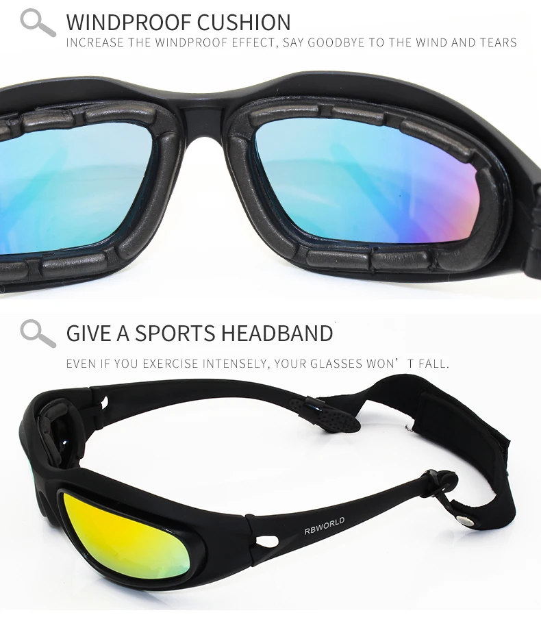 C5 армейские очки Desert Storm 4 линзы для спорта на открытом воздухе охотничьи