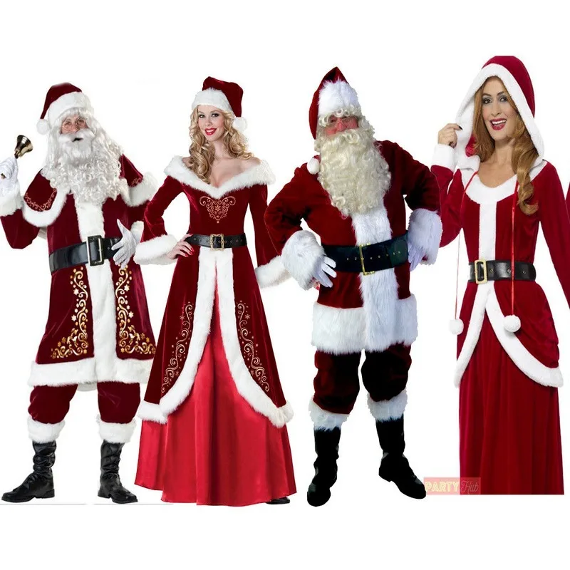 Костюм талисман Санта Клауса 1 шт.|Талисман| |