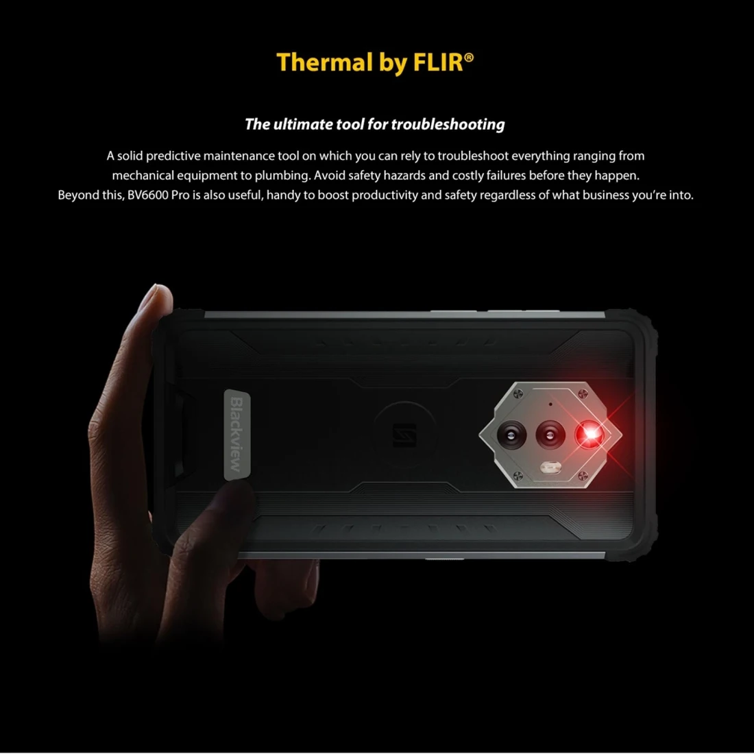 Смартфон Blackview BV6600 Pro 4 + 64 ГБ 8580 дюйма Android 5 7 Helio P35 8 ядер OTG NFC 4G | Мобильные телефоны