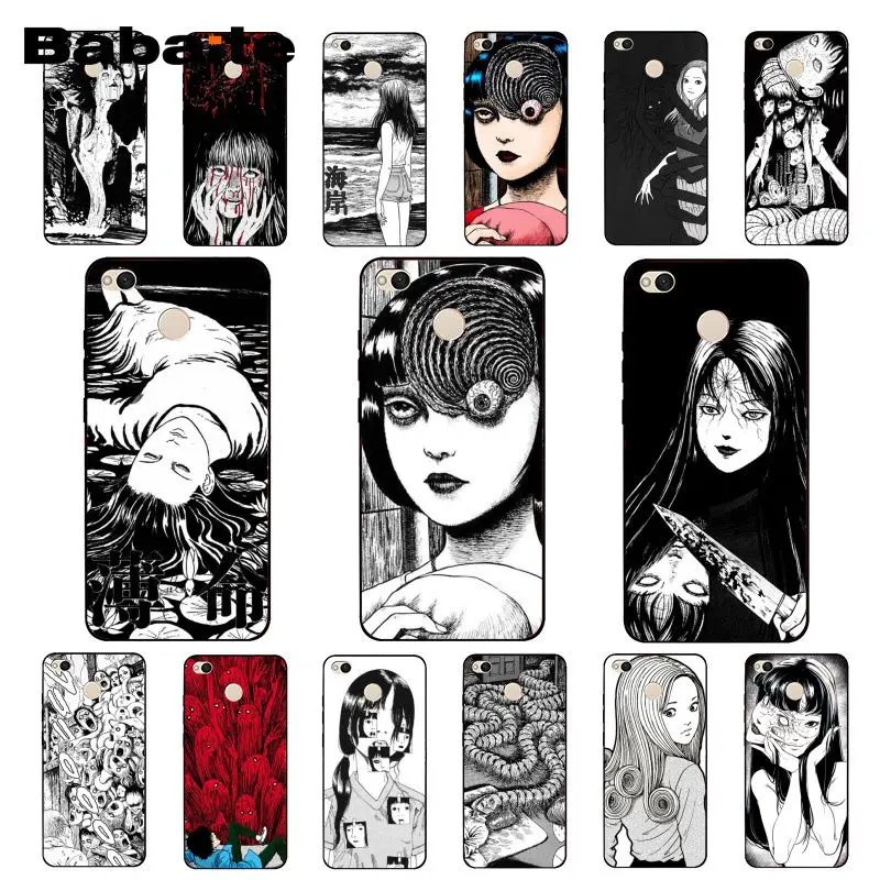 Чехол для телефона Babaite Junji Ito Tees с ужасом Xiaomi mi5 6 A1 A2Lite Mi9 9SE mi8lite F1 Mix2 2S Max2 3|Бамперы| |