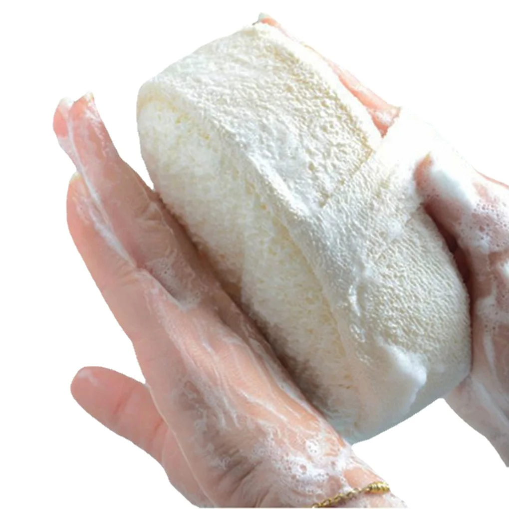 

Губка из натуральной люфы шар для ванны душ втирать Ванна Душ мыть горшок для тела губка скруббер Прочный Здоровый Массаж кисти