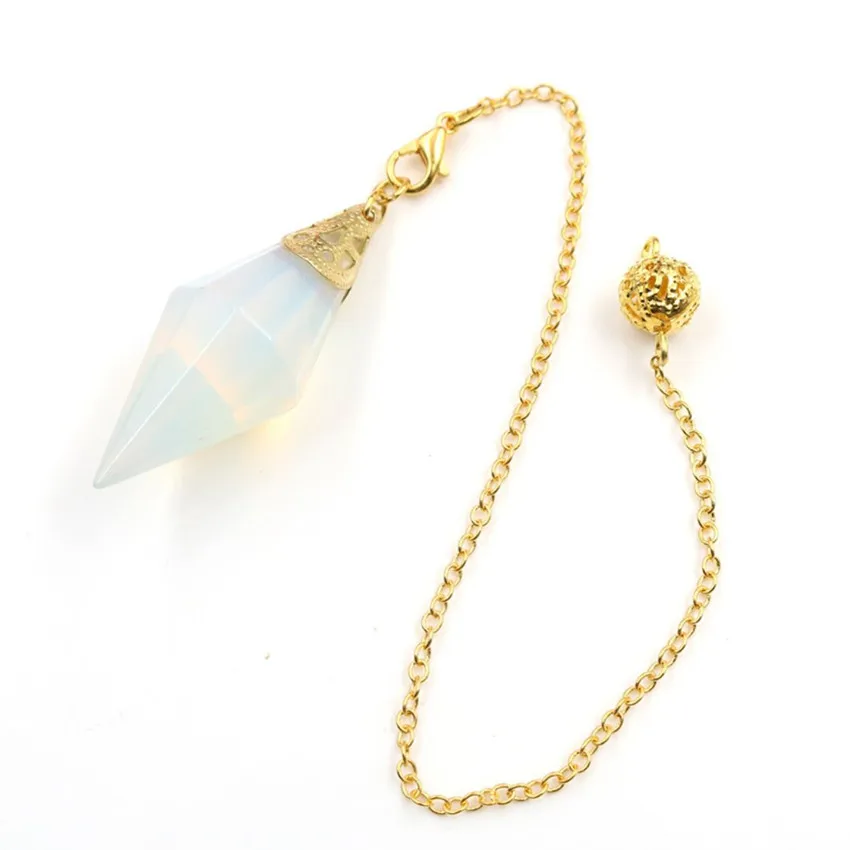 FYJS уникальный светильник желтое золото Цвет Пирамида тигровый глаз подвеска в