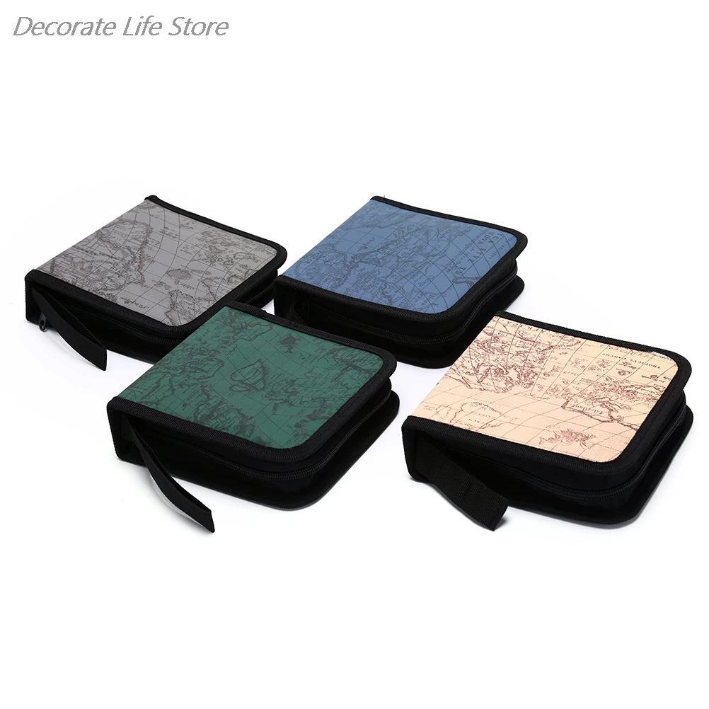 40 дисковый держатель коробки для переноски посылка сумка хранения автомобиля