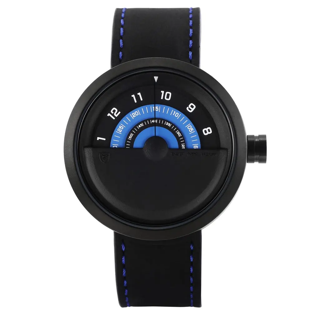 Bonnethead Shark спортивные часы новинка поворотный циферблат красный аналоговый кварц