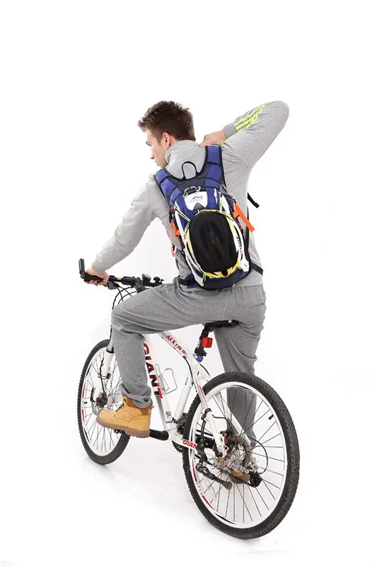 Рюкзак для верховой езды MTB для активного отдыха 18L дышащий рюкзак для верховой езды для езды на велосипеде сумка для велоспорта+ сумка для воды
