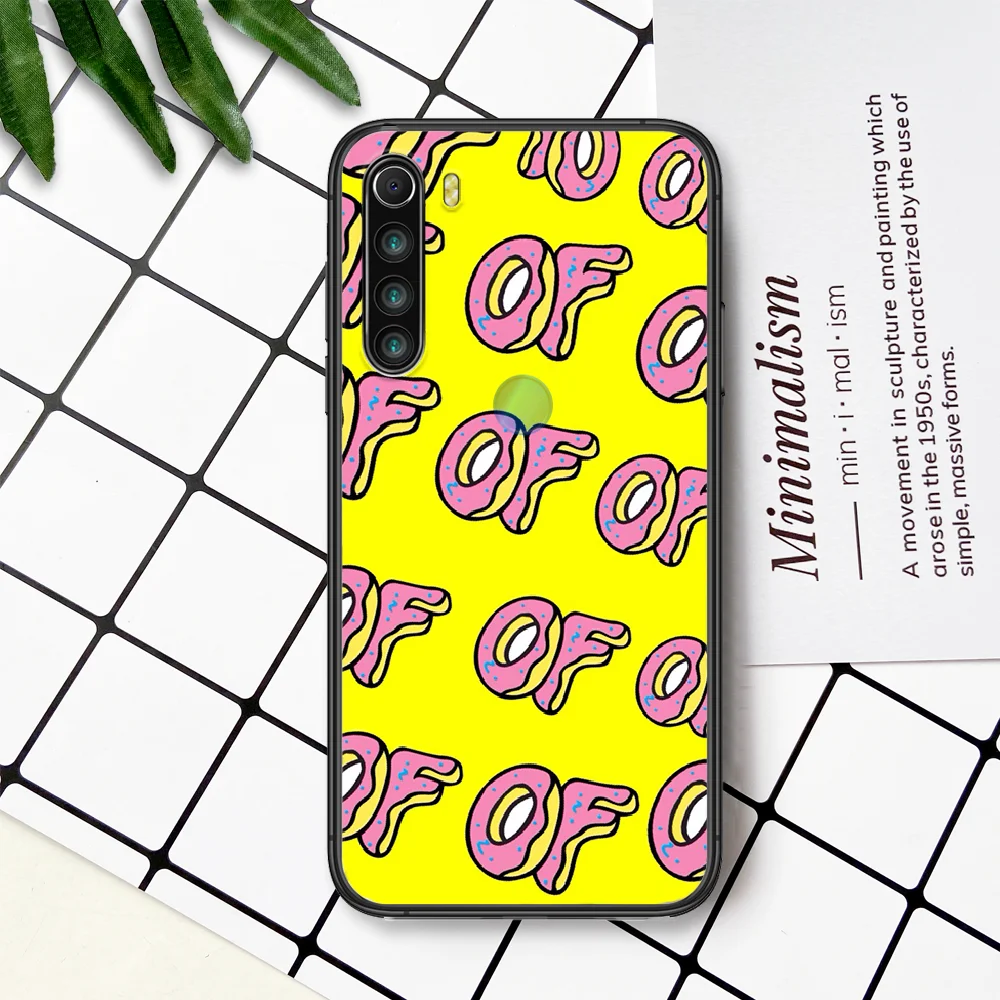 

Golf Wang Tyler Phone Case For Xiaomi Redmi Note 7 8 8T 9 9S 4X 7 7A 9A K30 Pro Ultra black Cell 3D Hoesjes Silicone Back Luxury