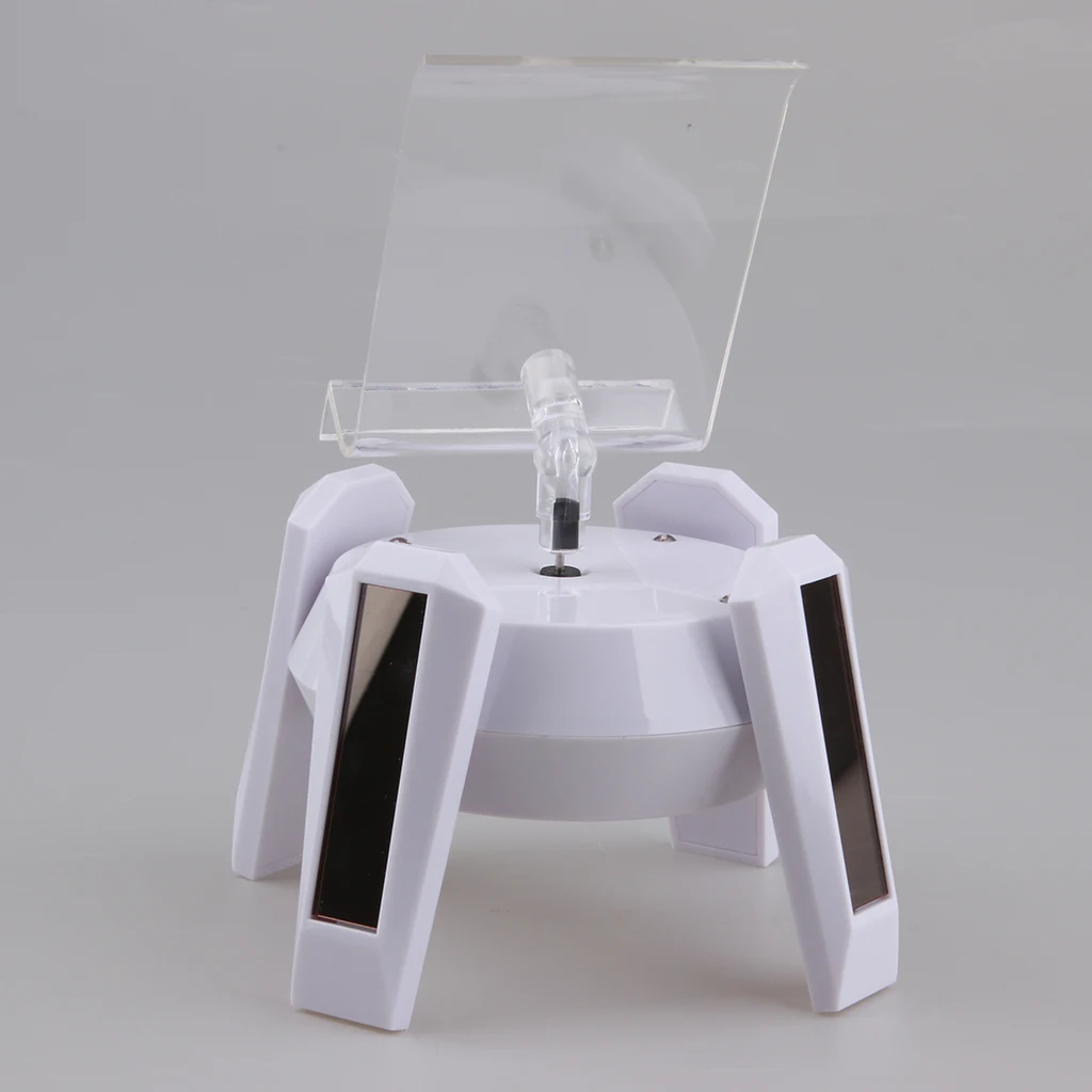 

Solar Power Rotating Display Stand with Smartphone Rack, Low power consumption, environmental friendly