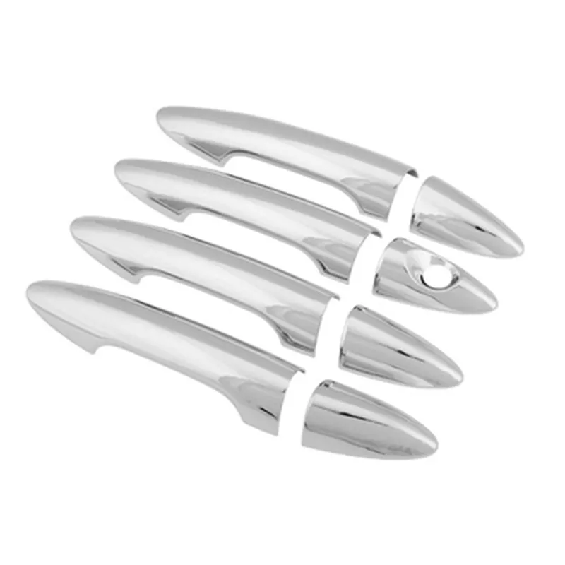 

ABS Chrome Door Handle Bowl Door handle Protective covering Cover Trim Car-styling for Kia K2 RIO 2012 2013 2014 2015 2016
